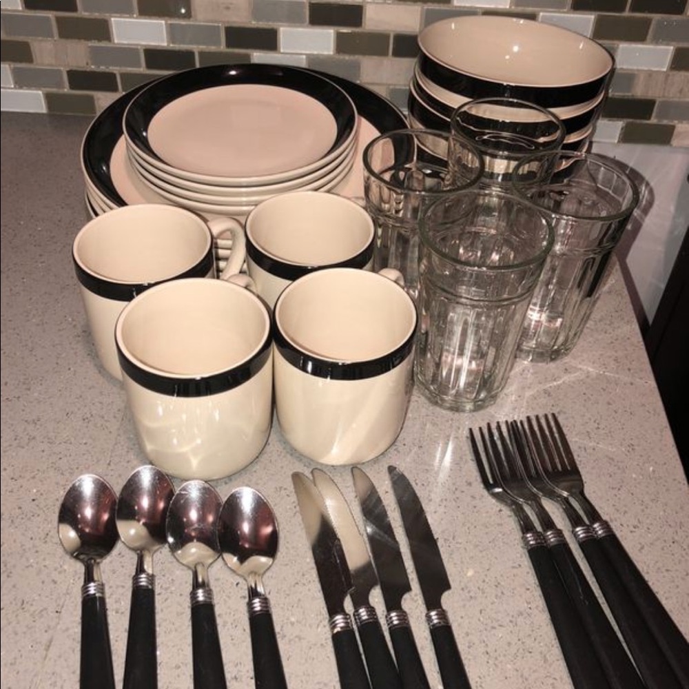 Dining room kitchen set